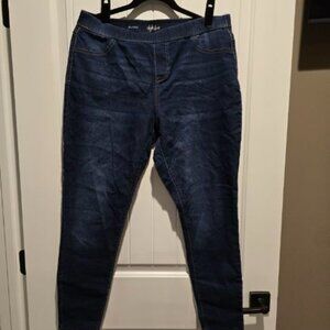 Style & Co. Dark Wash Denim Jeggings XL